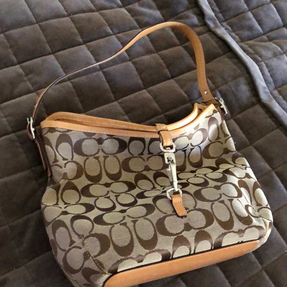 Vintage Coach logo bag.